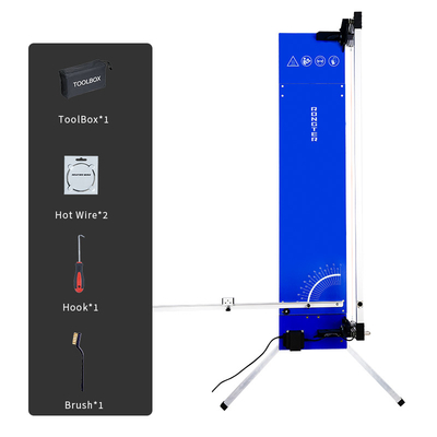 110V-240V ثلاثة الجدول آلة قطع الأسلاك الرغوية