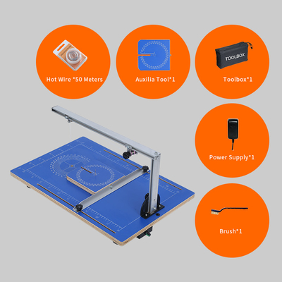 60W Hot Wire Table Top Cutter 110V-240V للرغوة ولوح KT